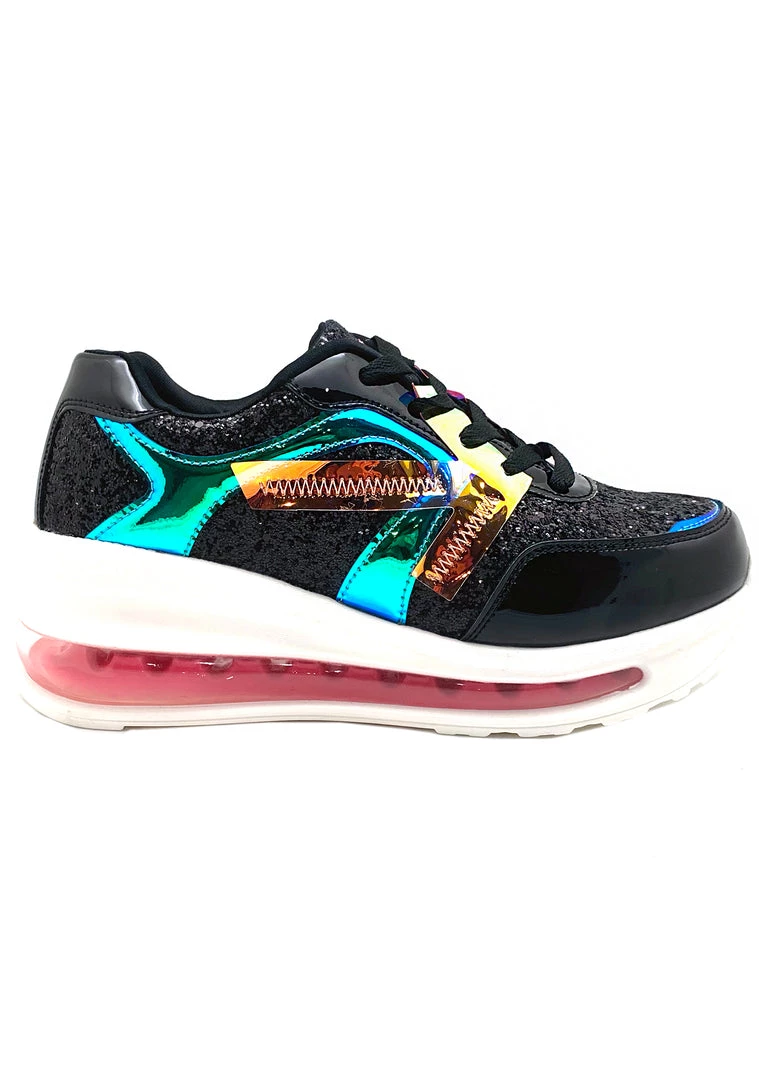 Cape Robbin Ultra Sonic Holographic Sneakers Shoes 6 Cape Robbin Ultra Sonic Holographic Sneakers Shoes