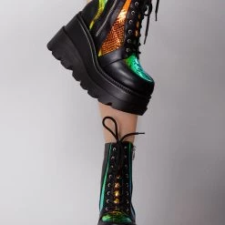 Cape Robbin Radioactive Platform Boots