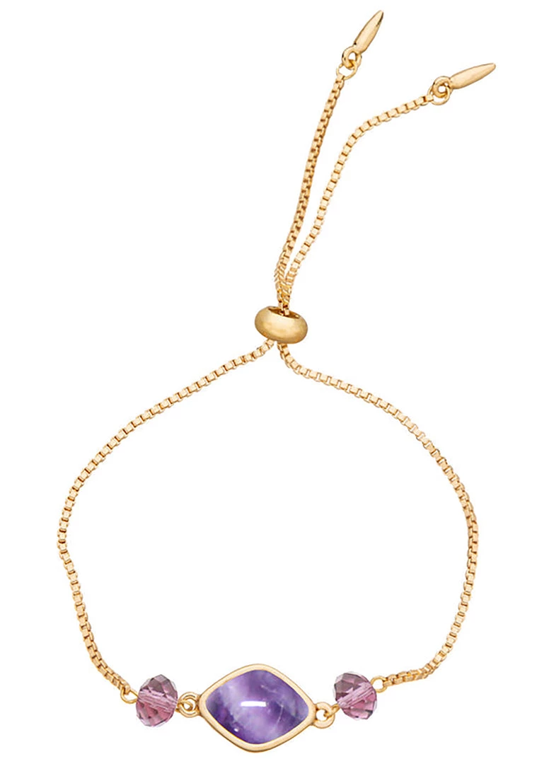 Charged Dream Amethyst Gemstone Bracelet New 3 Charged Dream Amethyst Gemstone Bracelet New