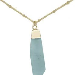 Charged Peace Amazonite Gemstone Necklace New