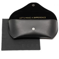 DIFF Eyewear The Great Fantastic Bella Polarized Sunglasses In Black/Grey