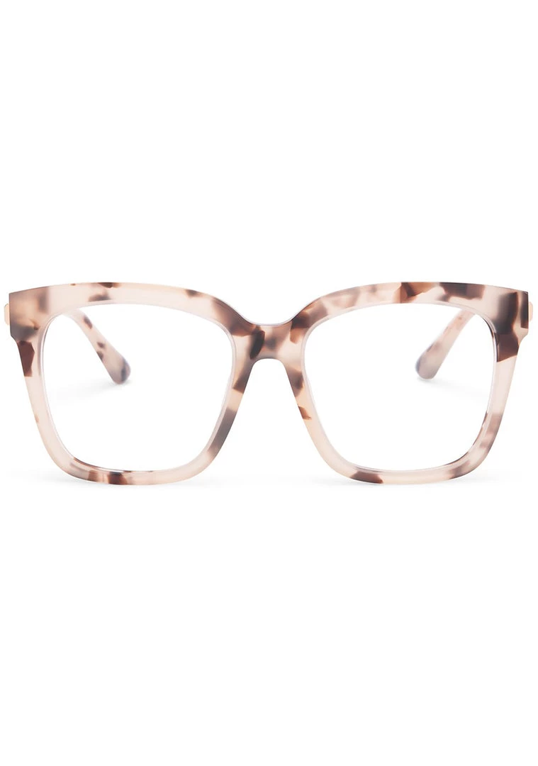 DIFF Eyewear Bella Blue Light Glasses In Cream/Tortoise The Great Fantastic 4 DIFF Eyewear Bella Blue Light Glasses In Cream/Tortoise The Great Fantastic