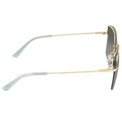 DIFF Eyewear New Bree Sunglasses In Gold/G15 Gradient