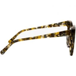 DIFF Eyewear Gia Sunglasses In Sea Tortoise/Grey Tea Room Cinema