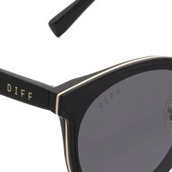 DIFF Eyewear The Great Fantastic Jules Sunglasses In Black/Grey
