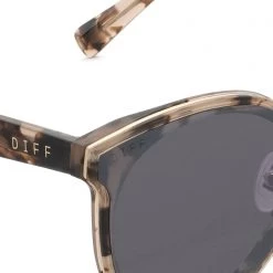 DIFF Eyewear Jules Sunglasses In Himalayan Tortoise/Grey