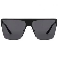 DIFF Eyewear Kendra Sunglasses In Matte Black/Grey