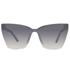 DIFF Eyewear New Goldie Sunglasses In Black/Smoke Flash