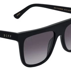 DIFF Eyewear The Great Fantastic Stevie Sunglasses In Black/Gray Gradient