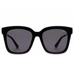 DIFF Eyewear X H.E.R. Bella Sunglasses In Black/Gray The Great Fantastic