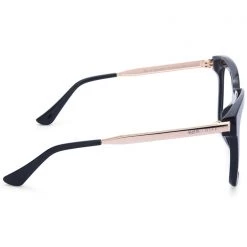 DIFF Eyewear The Great Fantastic X H.E.R. Bella Blue Light Glasses In Black/Gold