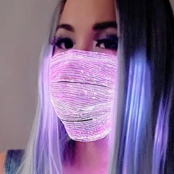 Daftboy The Great Fantastic High-Tek LED Light Up Dust Mask