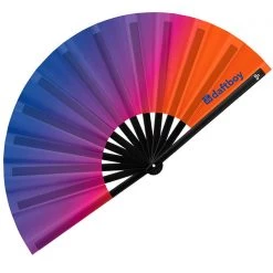 Daftboy Beyond Basic Ombre Sunset Rave Fan