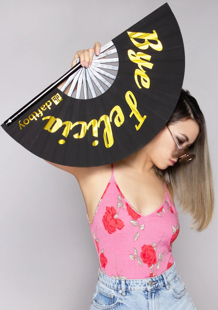 Daftboy Bye Felicia Castro Style Rave Fan Accessories