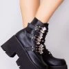 Demonia Bat Out Of Hell Platform Boots Wild Heart