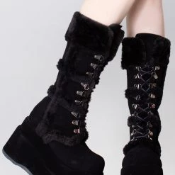 Demonia The Great Fantastic Furget Me Not Platform Boots