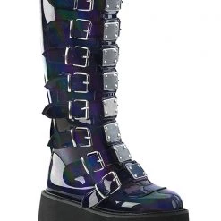 Demonia Delusional Dream Platform Boots