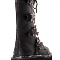 Demonia Shadow Walker Platform Boots Shoes