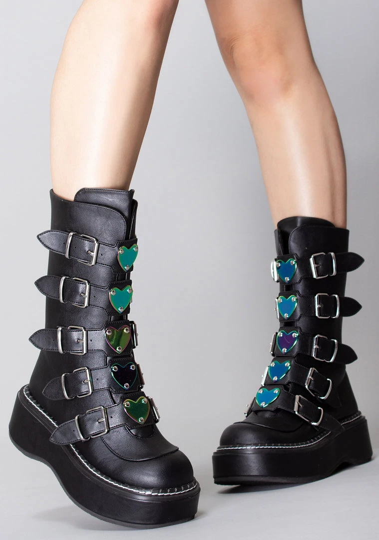 Demonia Fatally Yours Platform Boots 3 Demonia Fatally Yours Platform Boots