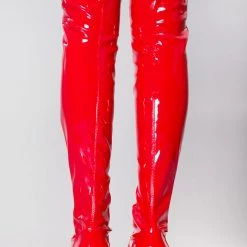 Demonia She Wants Revenge Thigh High Platform Boots