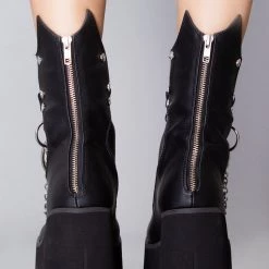 Demonia Oracle Platform Boots Shoes 10 Demonia Oracle Platform Boots Shoes