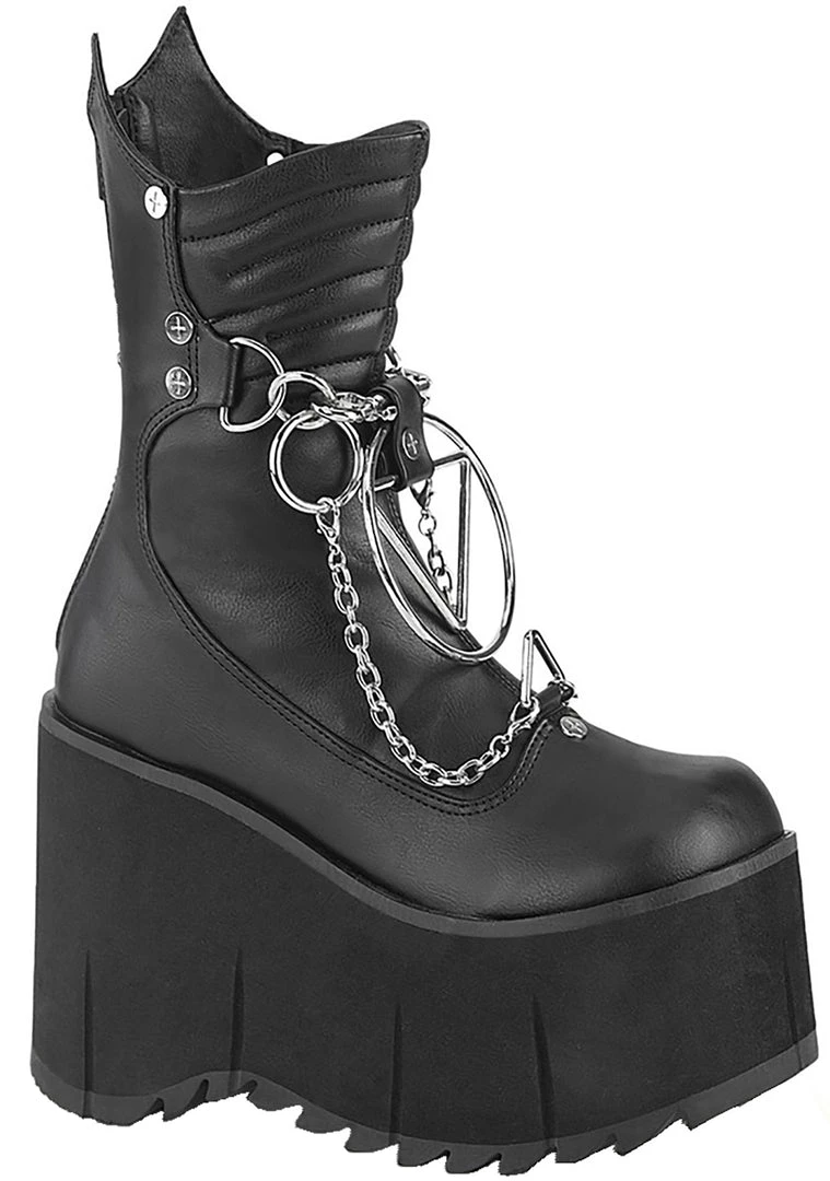 Demonia Oracle Platform Boots Shoes 6 Demonia Oracle Platform Boots Shoes