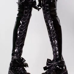 Demonia Maso-Kissed Platform Boots Shoes