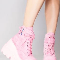 Demonia Sucker Punch Platform Boots Mad World