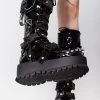 Demonia Breakdown Combat Platform Boots Shoes 1 Demonia Breakdown Combat Platform Boots Shoes