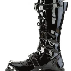 Demonia Breakdown Combat Platform Boots Shoes