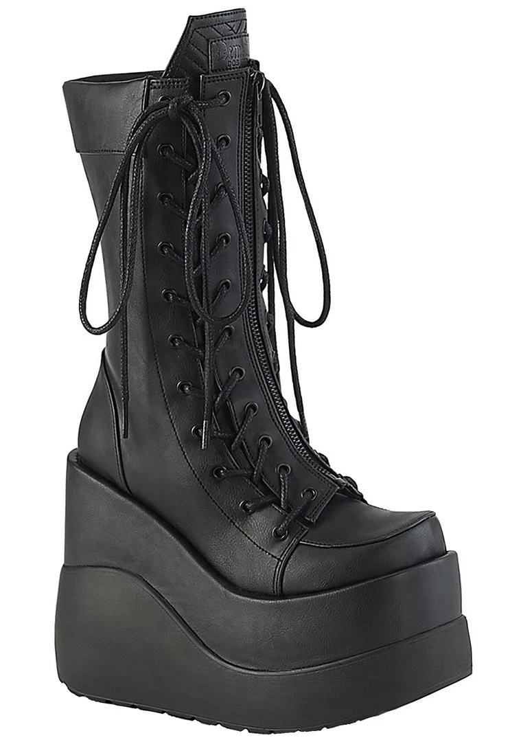 Demonia Shoes Dead Space Holographic Platform Boots 6 Demonia Shoes Dead Space Holographic Platform Boots