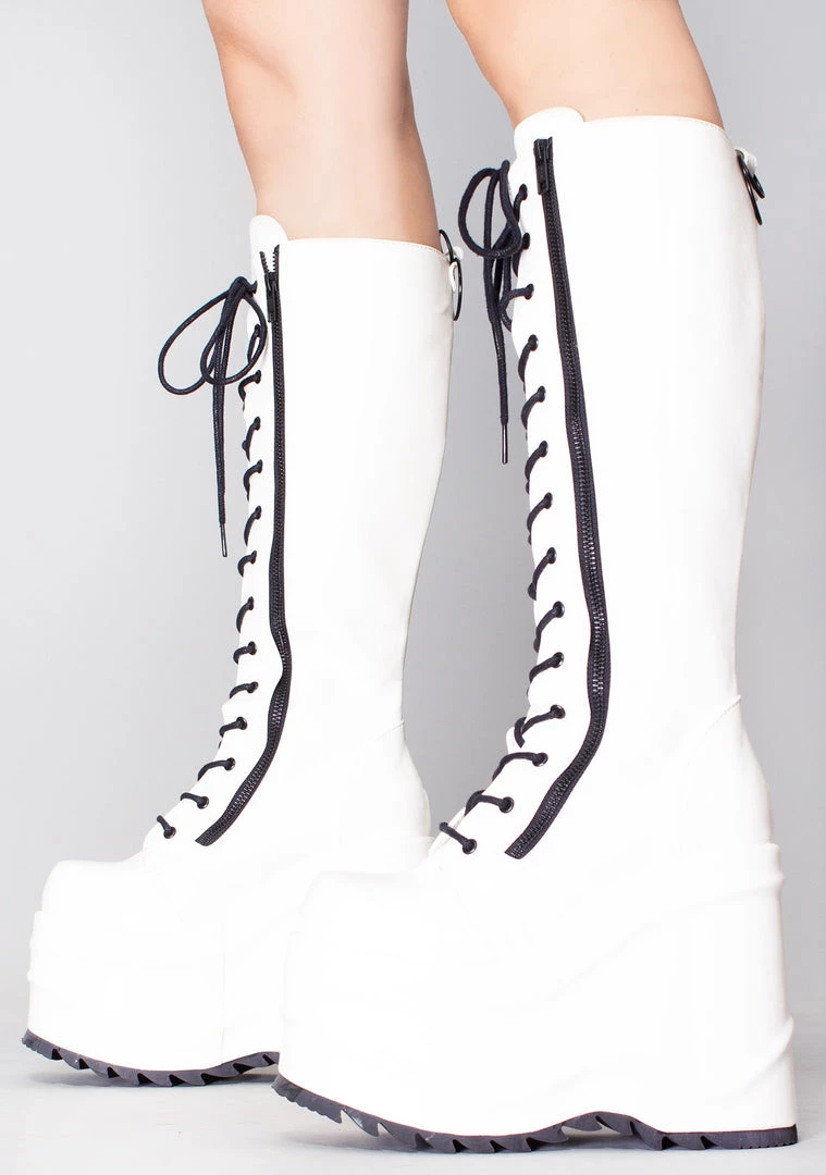 Demonia Last Breath Platform Boots The Great Fantastic 4 Demonia Last Breath Platform Boots The Great Fantastic