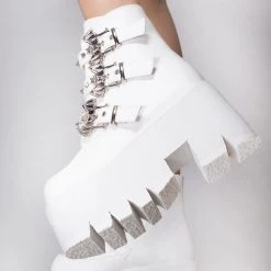 Demonia Heaven Can Wait Platform Boots