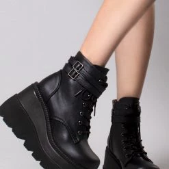 Demonia Damage Control Platform Boots