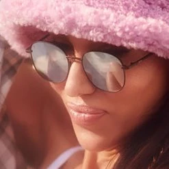 Dime Optics Avalon Sunglasses In Matte Black/Grey Mirror New