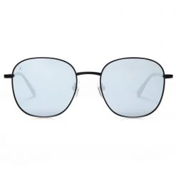 Dime Optics Avalon Sunglasses In Matte Black/Grey Mirror New