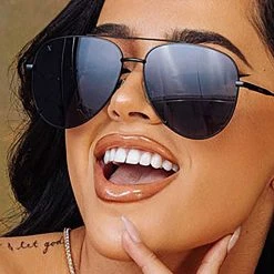 Dime Optics X Becky G 033 Sunglasses Matte Black/Grey New