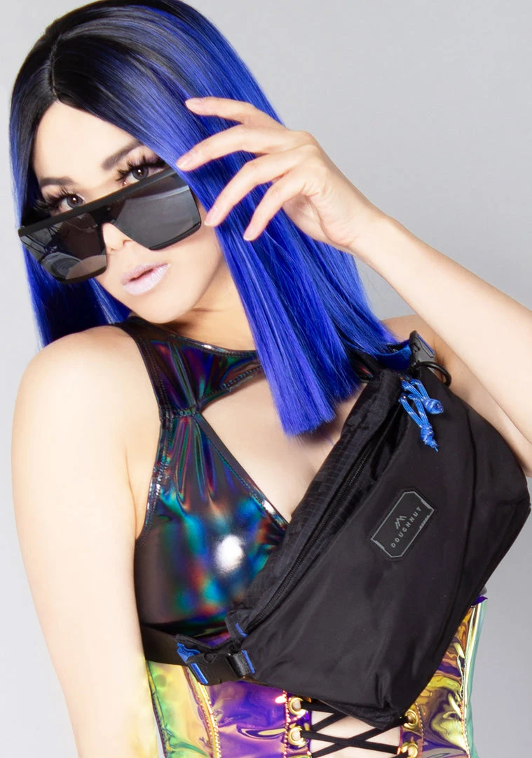 Doughnut Official X Gamescape Series Dagger Fanny Pack In Black 3 Doughnut Official X Gamescape Series Dagger Fanny Pack In Black