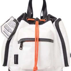 Doughnut Official X Gamescape Series Pyramid Tiny Convertible Backpack In White Bags