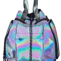 Doughnut Official X Limelight Series Pyramid Convertible Backpack In Dark Rainbow