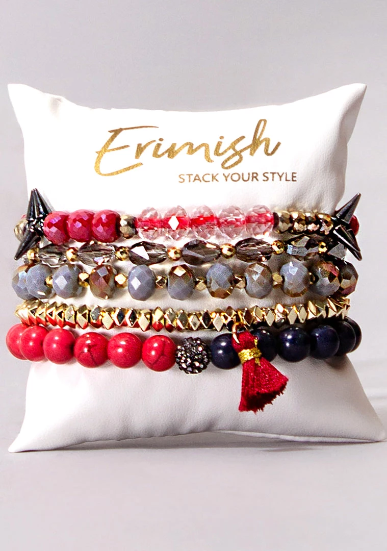 Erimish The Great Fantastic Peppermint Schnapps Bracelet Stack 3 Erimish The Great Fantastic Peppermint Schnapps Bracelet Stack