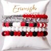 Erimish Queen Of Hearts Bracelet Stack