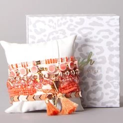 Erimish Tangerine Dream Bracelet Stack