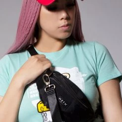 HXTN Supply Blackout Militia Prime One Bum Bag In Camo Black Bags