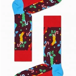 Happy Socks Gingerbread Holiday Socks 3PK Gift Box Set