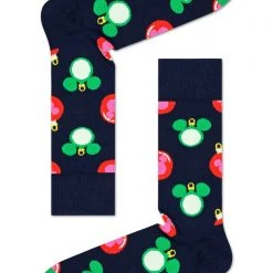 Happy Socks X Disney Holiday Baublelicious Sock