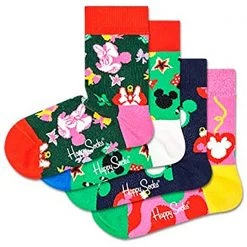 Happy Socks The Great Fantastic X Disney Kids Christmas Socks 4PK Gift Box Set