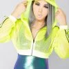 Hot & Delicious Neon Overdrive Mesh Jacket Wild Heart