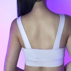 LA Style Rush I Think Knot Bra Top In Pink Women's Festival