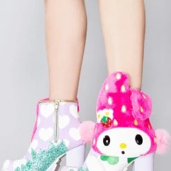 Irregular Choice The Great Fantastic X Sanrio Everyone Loves You Platform Boots